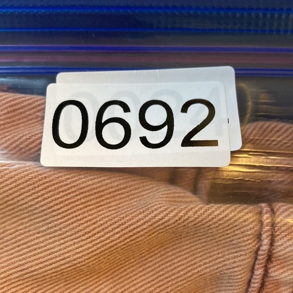 Free People Runaway Slouch Jean Cutoff Shorts 25 Rust Taupe Cowboy Western Boho - Picture 11 of 12